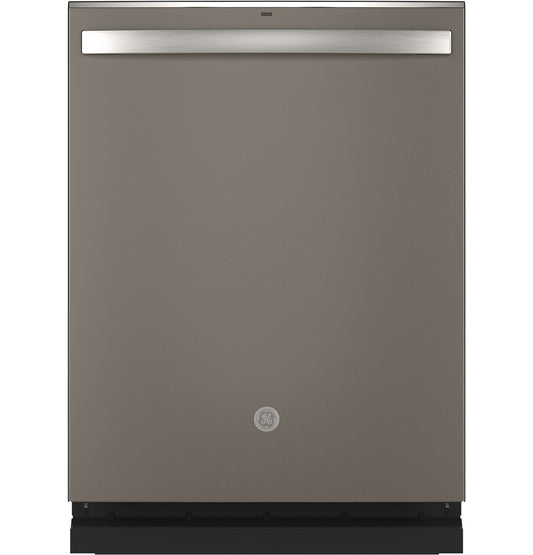 GE® ENERGY STAR® Top Control with Stainless Steel Interior Dishwasher with Sanitize Cycle & Dry Boost with Fan Assist-GDT665SMNES