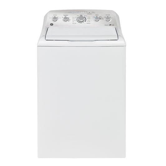 GE 4.9 Cu. Ft. Top Load Washer with SaniFresh Cycle White - GTW490BMRWS