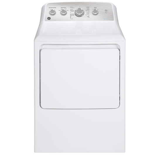 GE 7.2 cu.ft. Top Load Gas Dryer with SaniFresh Cycle White - GTD45GBMRWS