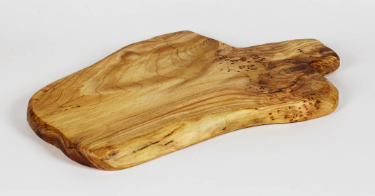 Hand-Crafted Root Wood Live Edge Cheese/Cutting Board