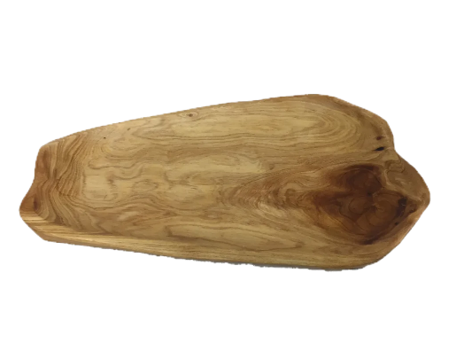 Hand-Crafted Root Wood Live Edge Platter - Small