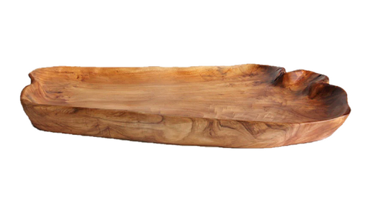 Hand-Crafted Root Wood Live Edge Platter - Extra Large