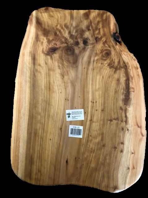 Hand-Crafted Root Wood Live Edge Charcuterie Board