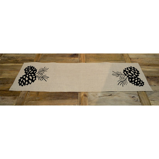 Pinecones Table Runner