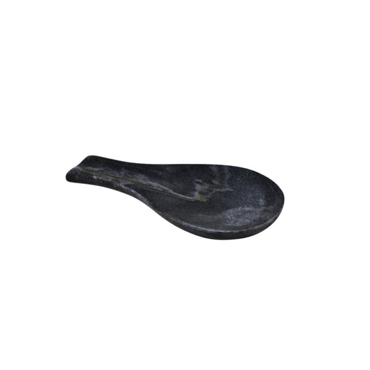 Black Marble Spoon Rest