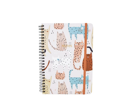 Hard Cover Notebook- Cats