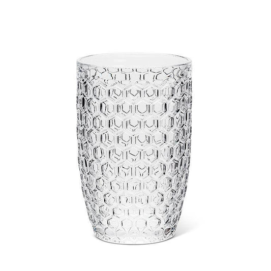 Glass Honeycomb Highball