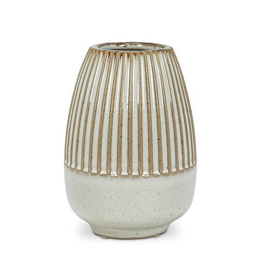 Half Ribbed Vase