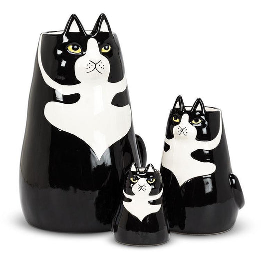 Sitting Cat Vase