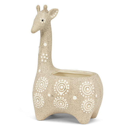 Giraffe Shaped Planter -DD