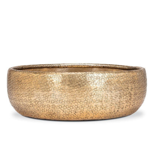 Low Hammered Bowl