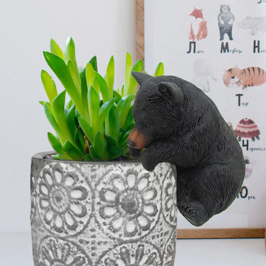 Bear Handing on Planter