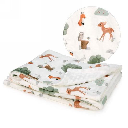 Baby blanket- Forest animals