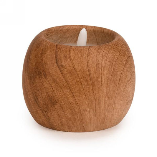 LED Wood Like Candle