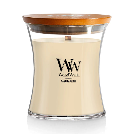 WoodWick Medium Hourglass Candle - Vanilla Bean