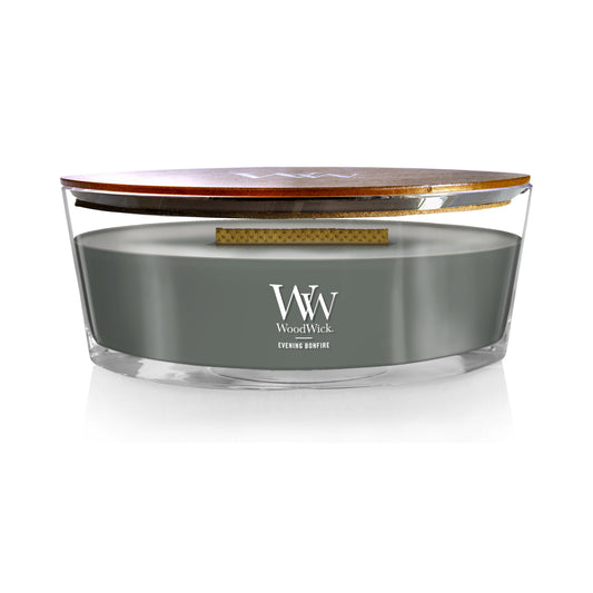 WoodWick Ellipse Candle - Evening Bonfire