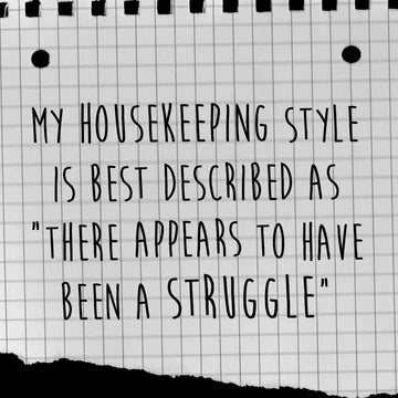 Housekeeping Style Coaster