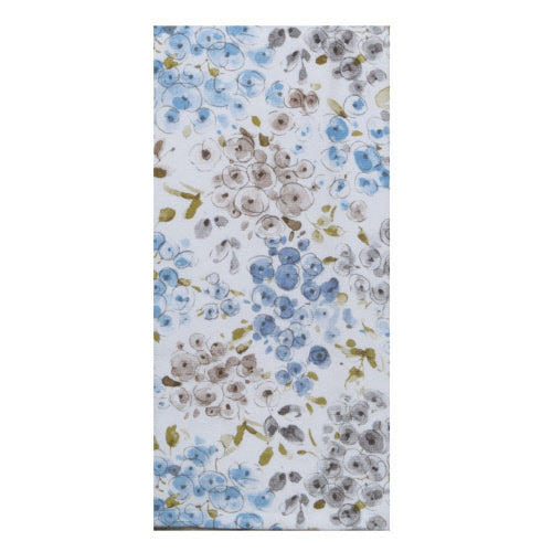 Hydrangeas Dual-Purpose Terry Towel