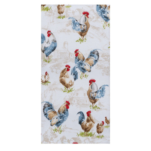 Countryside Rooster Dual-Purpose Towel