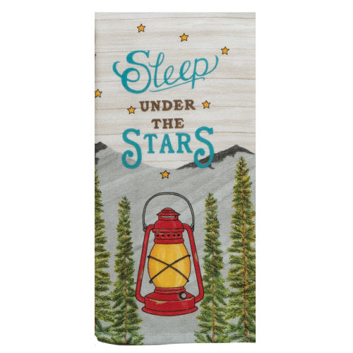 Sleep Under the Stars Dual-Purpose Terry Towel