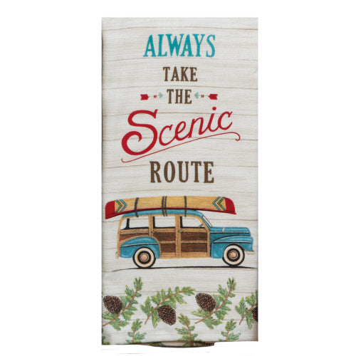 Scenic Route Dual-Purpose Terry Towel