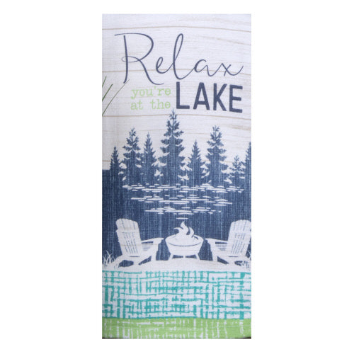 Relax Lake Dual-Purpose Towel