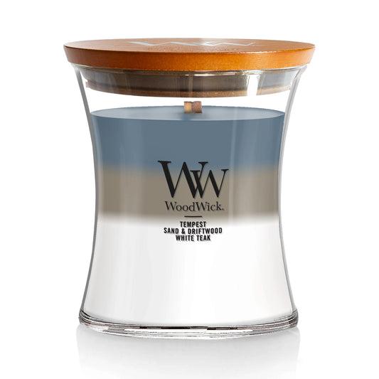 WoodWick Medium Hourglass Candle - Unchartered Waters Trilogy