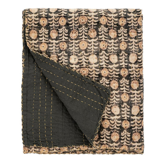 Florio Kantha Throw Blanket