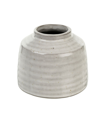 Poplar Vase - White