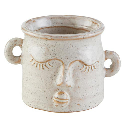 Ceramic Face Pot