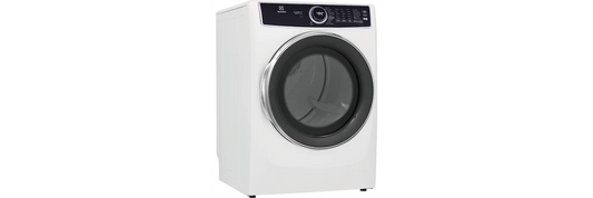 Front Load Perfect Steam™ Electric Dryer with Predictive Dry™ and Instant Refresh – 8.0 Cu. Ft. ELFE753CAW