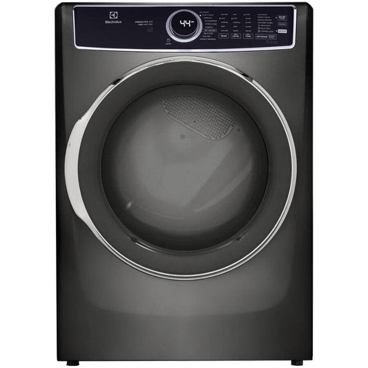 ELECTROLUX 27" 8.0 cu. ft. Electric Front Load Steam Dryer (ELFE753CAT) -  Titanium