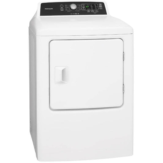 FRIGIDAIRE 27" 6.7 cu. ft. Electric Front Load Dryer (CFRE4120SW) - White